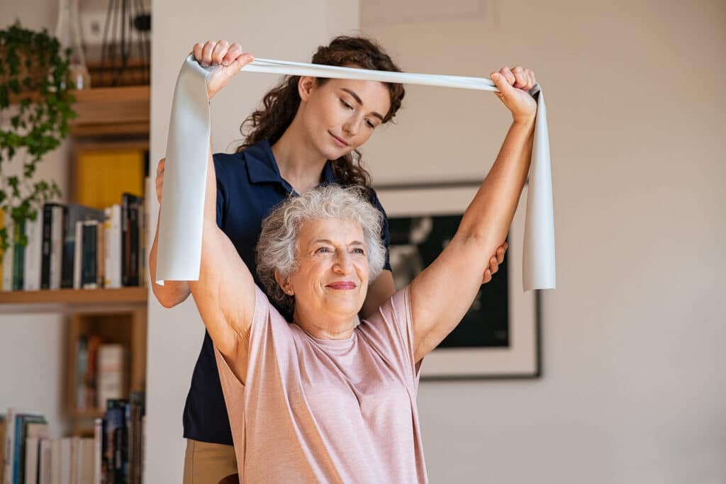 Home care helps aging seniors with nutritional and physical fitness support to reduce cancer risks.