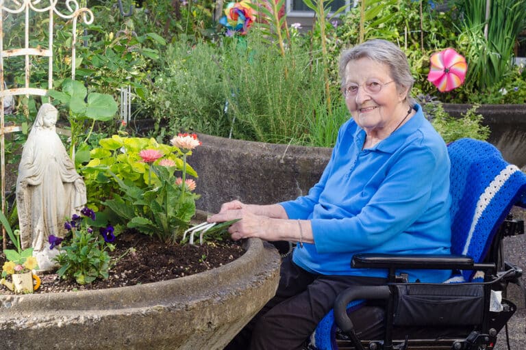 Home care assistance can help seniors enjoy outdoor spaces safely.