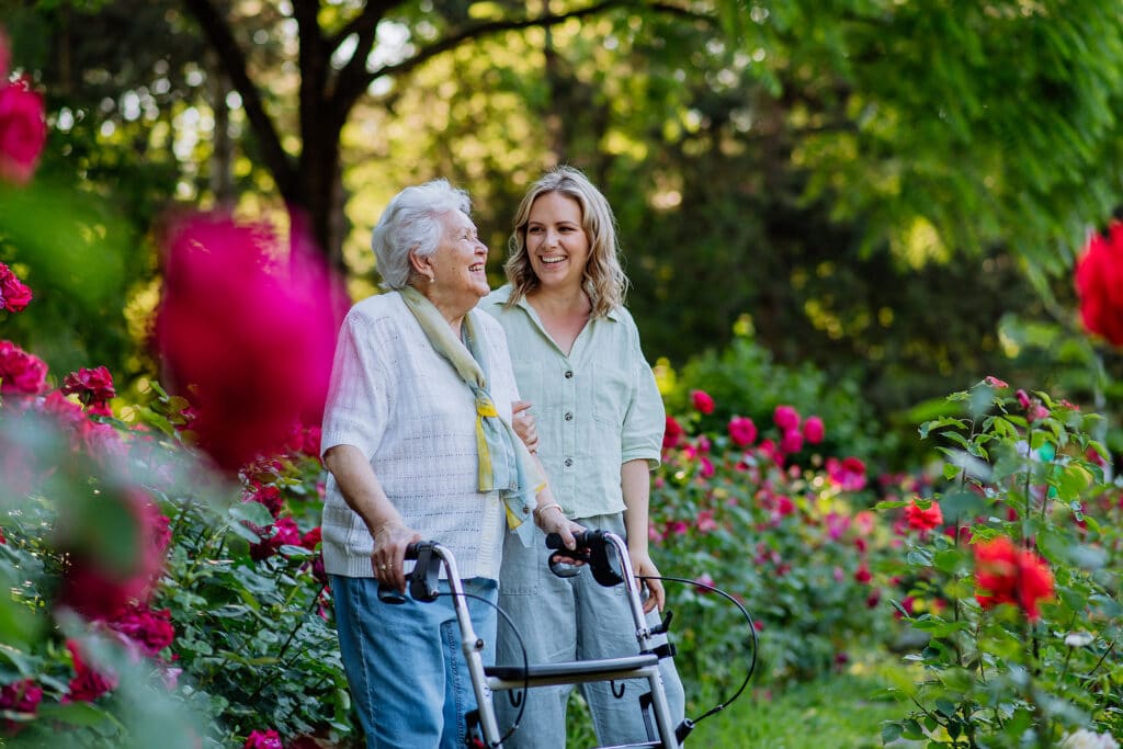 Home care can encourage aging seniors to move more, promoting their overall health.