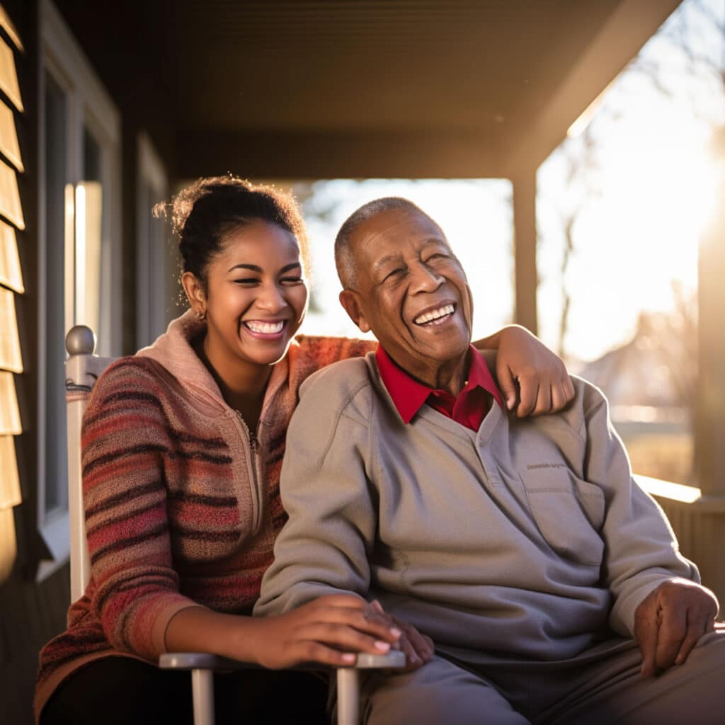 Companion care helps aging seniors cultivate a positive mindset through regular interaction.