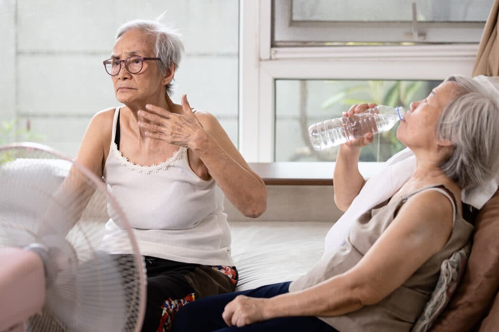 Home care can help seniors stay cool in hot weather.