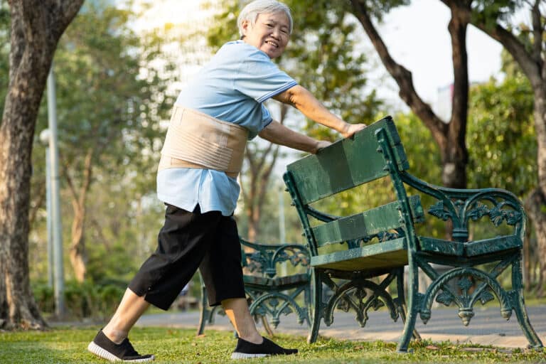 Home care provides aging seniors with rotine support and help to maintain strong bones.